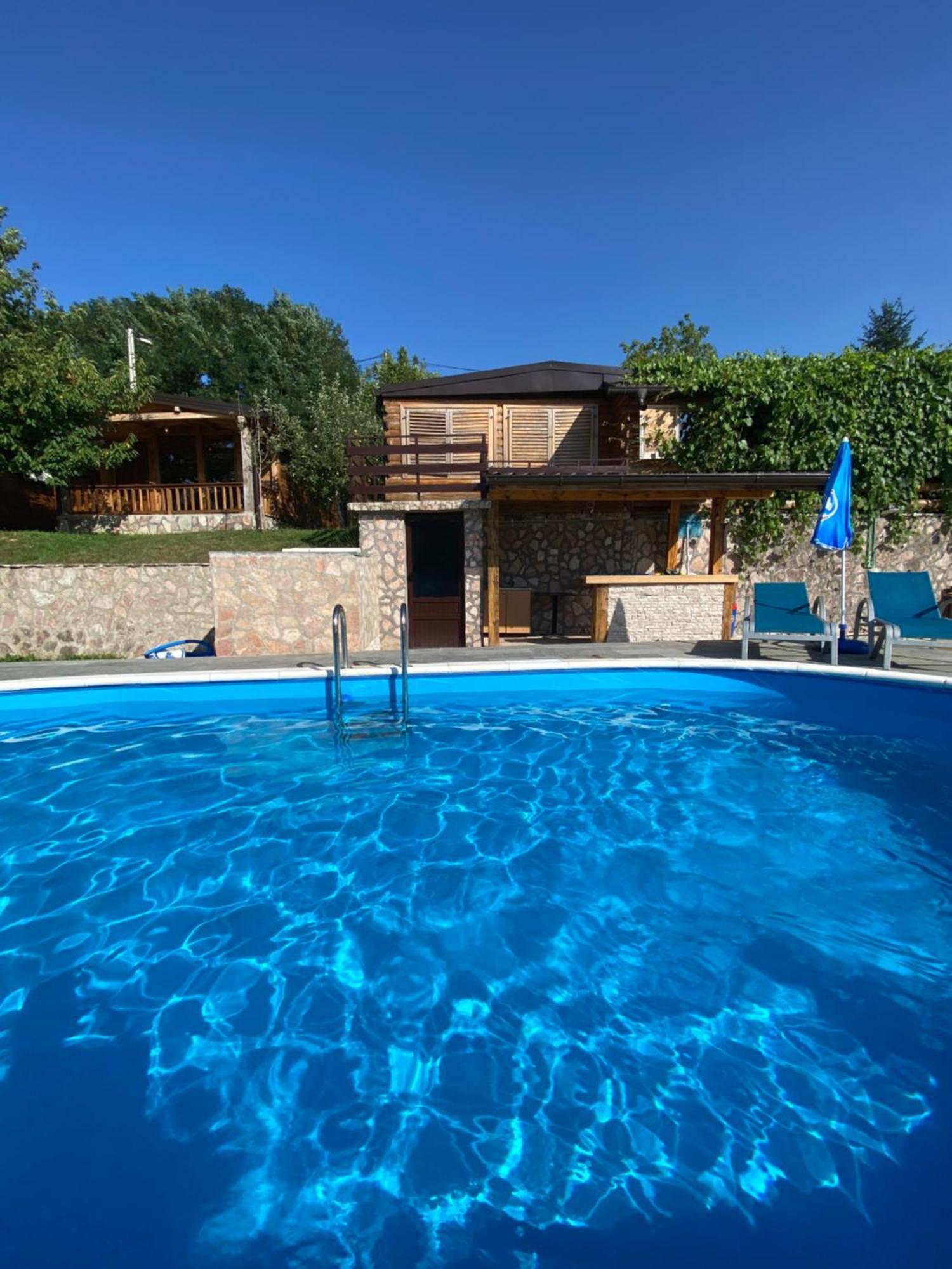Rustic Heaven Ostrozac Cottage Houses Jablanica Esterno foto